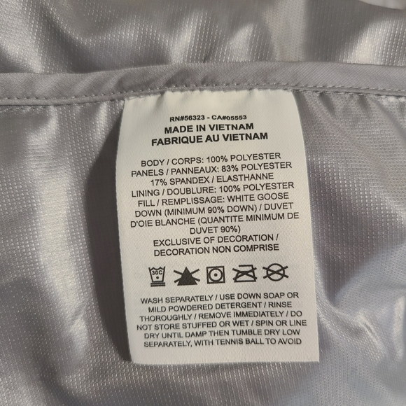 NWT Nike Woman's Therma Fit ADV Downfill Running Vest Grey Size Medium - Picture 11 of 16